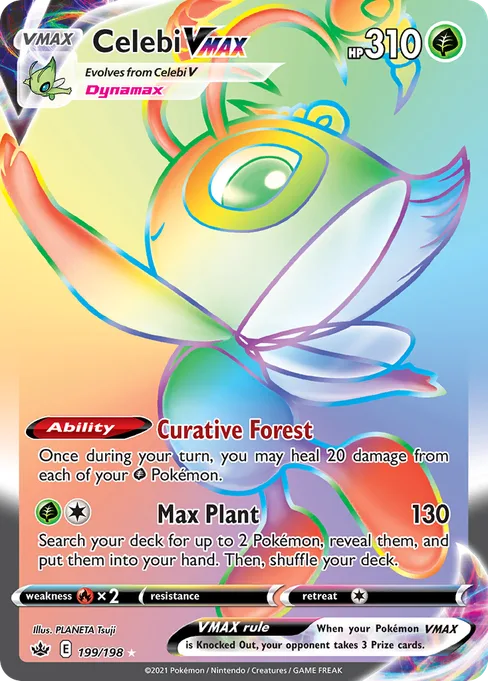 Celebi VMAX, Chilling Reign #199