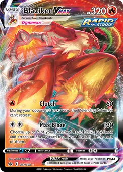 Blaziken VMAX, Holofoil