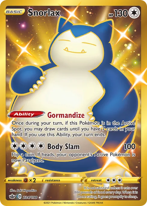 Snorlax, Chilling Reign #224