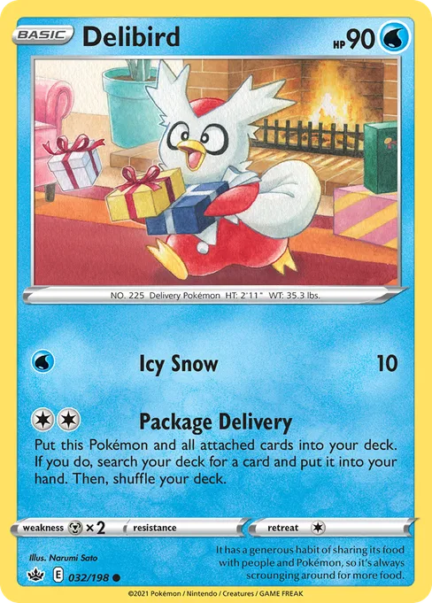 Delibird, Chilling Reign #32
