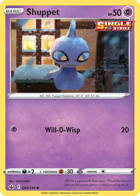 Shuppet, Chilling Reign #62