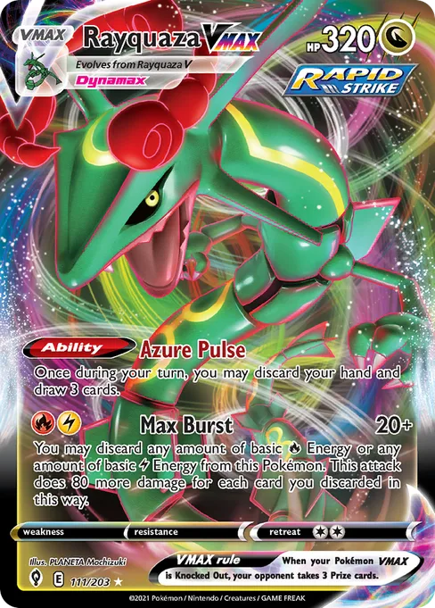 Rayquaza VMAX, Evolving Skies #111