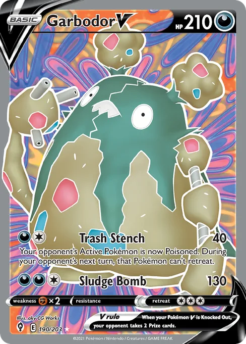Garbodor V, Evolving Skies #190