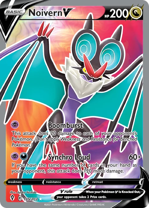 Noivern V, Evolving Skies #195