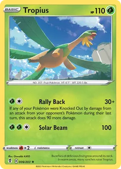 Tropius, Normal