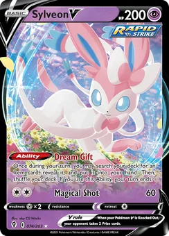 Sylveon V, Holofoil