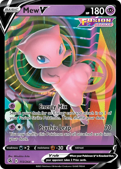 Mew V, Fusion Strike #113