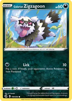 Galarian Zigzagoon, Normal