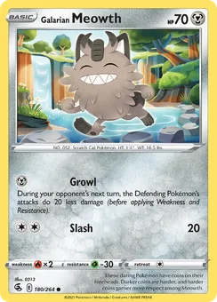 Galarian Meowth, Normal