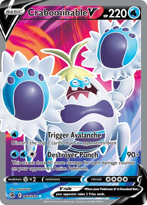 Crabominable V, Fusion Strike #248
