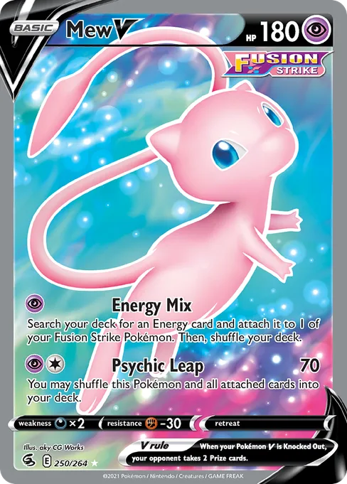 Mew V, Fusion Strike #250