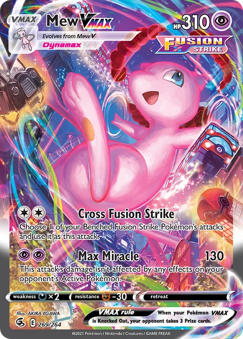 Mew VMAX, Fusion Strike #269