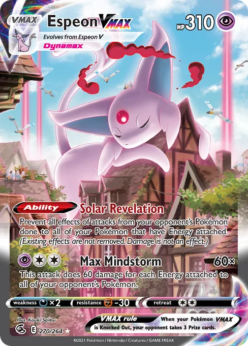Espeon VMAX, Fusion Strike #270