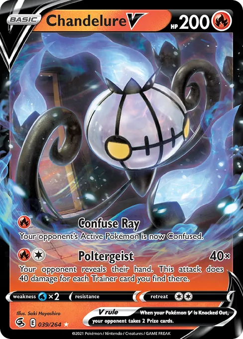 Chandelure V, Fusion Strike #39