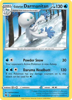 Galarian Darmanitan, Normal