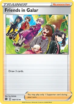 Friends in Galar, Normal