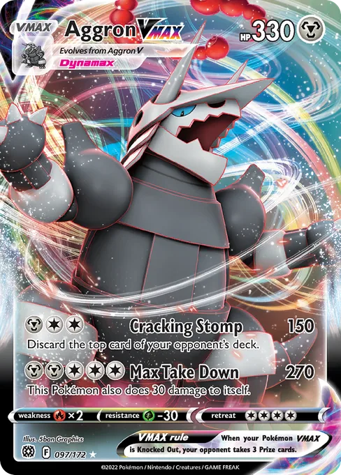 Aggron VMAX, Brilliant Stars #97