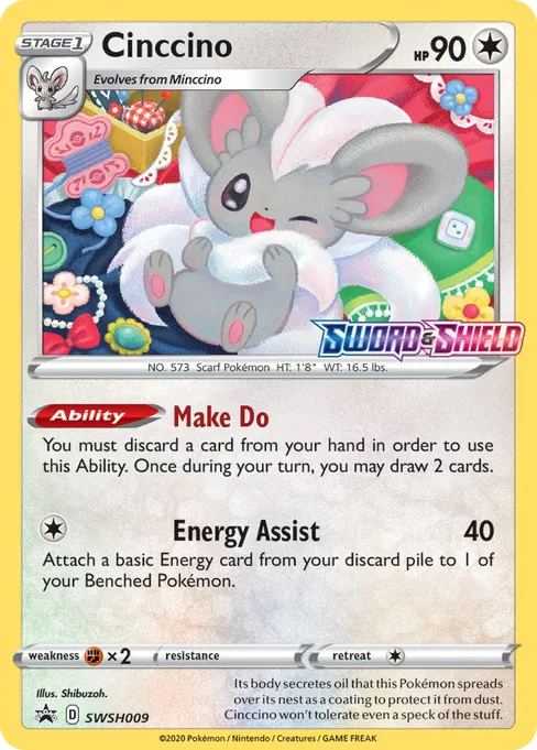 Cinccino, SWSH Black Star Promos #SWSH009