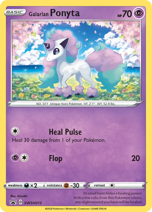 Galarian Ponyta, SWSH Black Star Promos #SWSH013