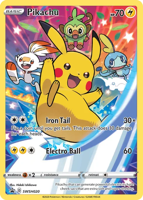Pikachu, SWSH Black Star Promos #SWSH020
