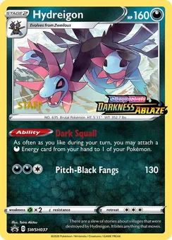 Hydreigon, Staff stamp
