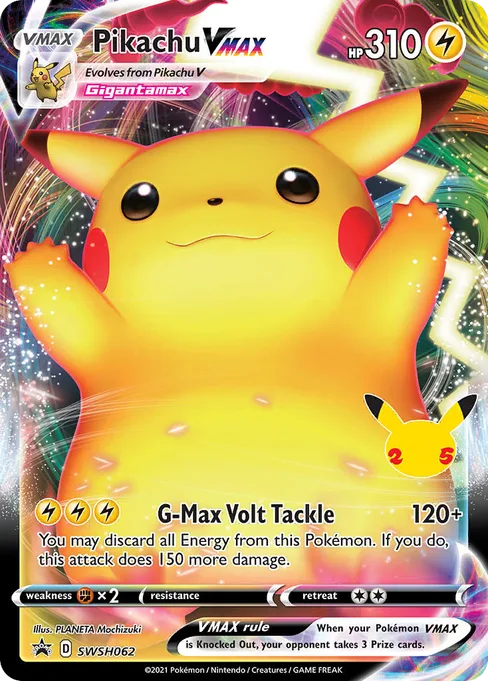 Pikachu VMAX, SWSH Black Star Promos #SWSH062
