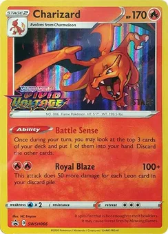 Charizard, Staff stamp