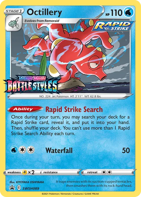Octillery, SWSH Black Star Promos #SWSH089