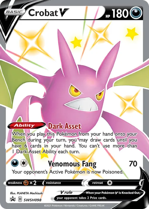 Crobat V, SWSH Black Star Promos #SWSH098