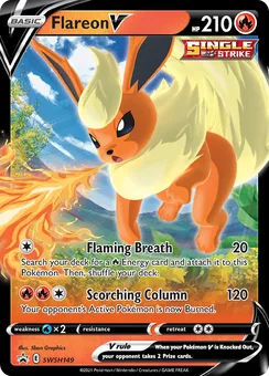 Flareon V, Holofoil