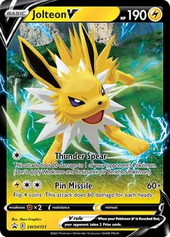 Jolteon V, Holofoil