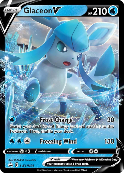 Glaceon V, SWSH Black Star Promos #SWSH196