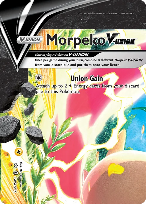 Morpeko V-UNION, SWSH Black Star Promos #SWSH215