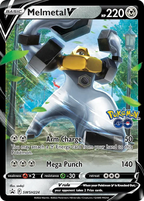 Melmetal V, SWSH Black Star Promos #SWSH224