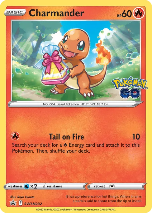 Charmander, SWSH Black Star Promos #SWSH232