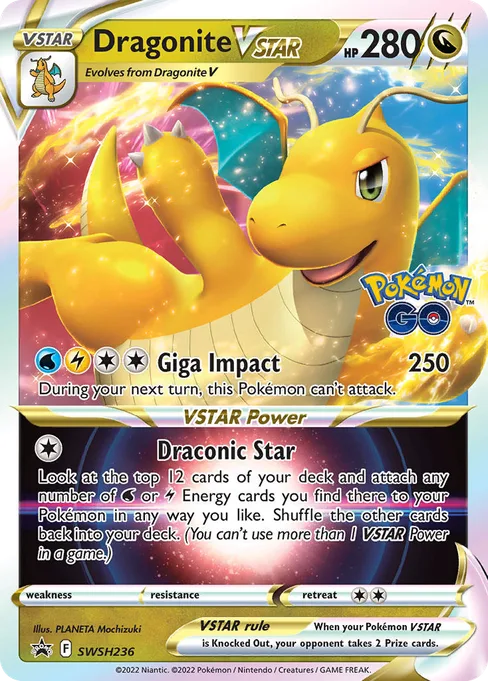 Dragonite VSTAR, SWSH Black Star Promos #SWSH236