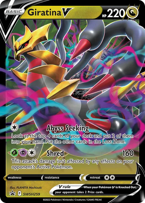 Giratina V, SWSH Black Star Promos #SWSH259