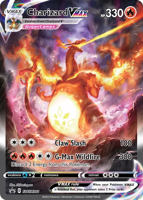 Charizard VMAX, SWSH Black Star Promos #SWSH261