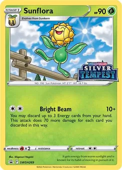 Sunflora, Prerelease stamp