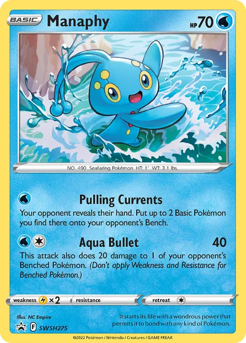 Manaphy, SWSH Black Star Promos #SWSH275
