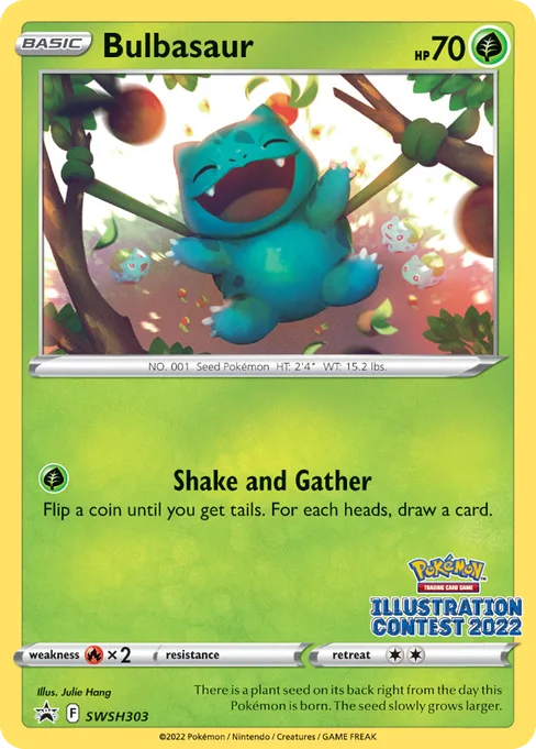 Bulbasaur, SWSH Black Star Promos #SWSH303