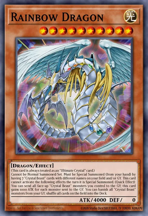 Rainbow Dragon, Tactical Evolution #TAEV-EN006
