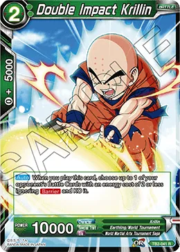 Double Impact Krillin, World Martial Arts Tournament #TB2-041