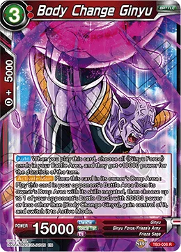 Body Change Ginyu, Clash of Fates #TB3-006