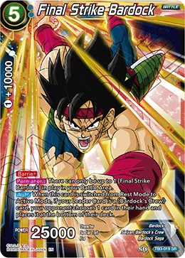 Final Strike Bardock, Clash of Fates #TB3-019