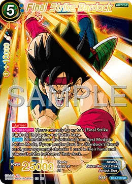Final Strike Bardock, Clash of Fates #TB3-019_PR
