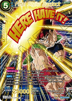 Final Strike Bardock, Normal