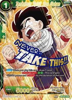 Tenacious Spirit Son Gohan, Normal