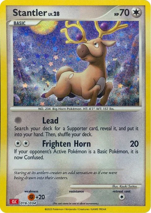 Stantler, Trading Card Game Classic #16