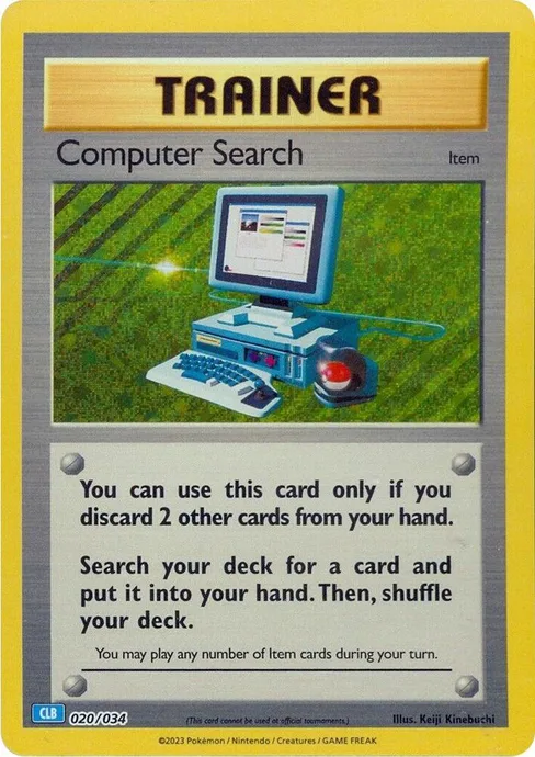 Computer Search, Trading Card Game Classic #20